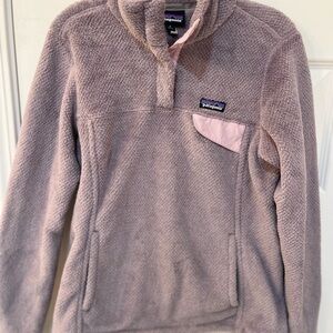 Patagonia Women’s Re-Tool Snap-T Fleece Pullover Smokey Violet Size Med